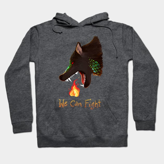 Fire Fight Hoodie by Wizzard Wizzard Productions